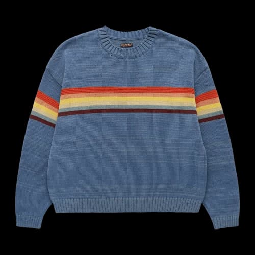 Kapital 5G Knit Rainbow Sweater 'Blue'