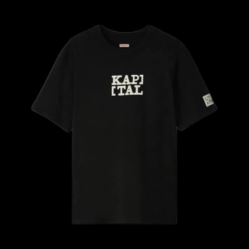Kapital Brackets Kap Rookie Crew Jersey T-Shirt 'Black'