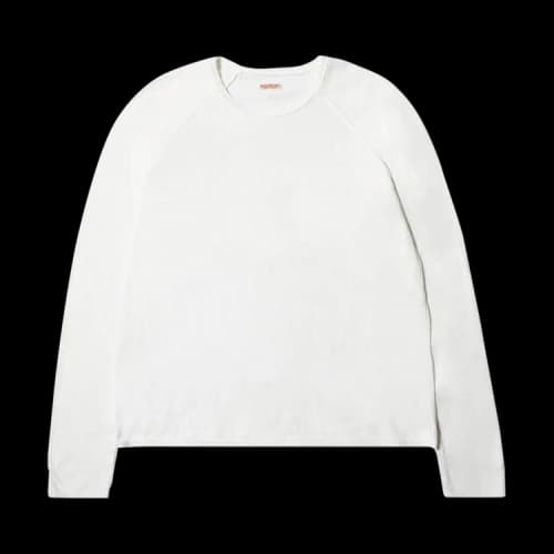 Kapital Tenjiku x Gauze Tenjiku Chef Sleevelon Long-Sleeve Tee 'White'