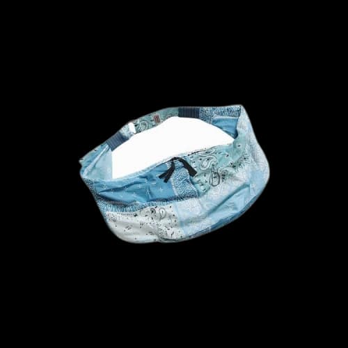 Kapital Gauze Bandana Beach Snufkin Bag 'Sax'