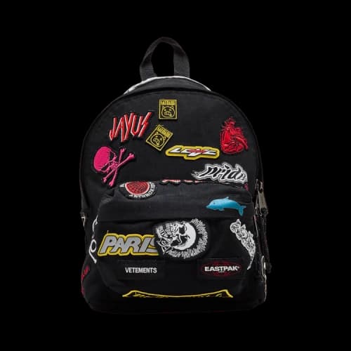 Vetements Mini Embroidered Sticker Backpack 'Multicolor'