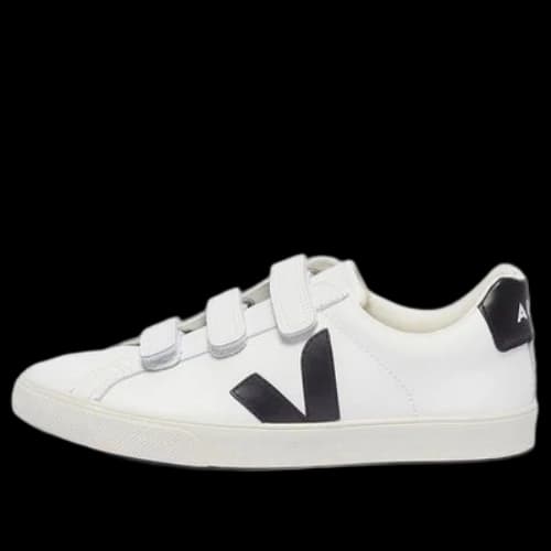 Veja Esplar 3-Lock Velcro 'White Black'