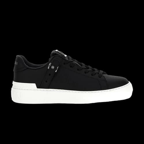 Balmain B-Court B-Buzz Trainers Black