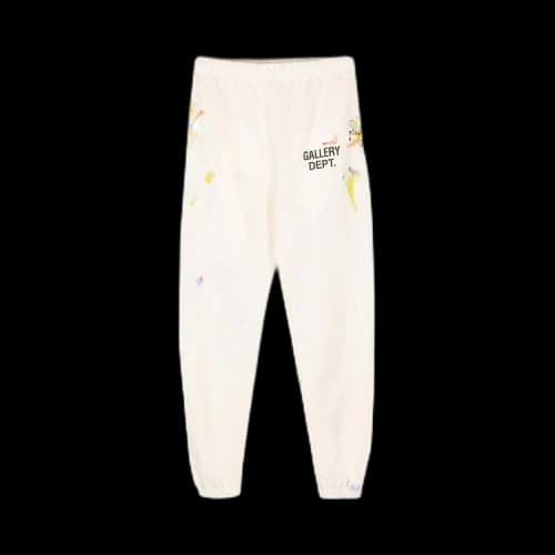 Gallery Dept. Logo Sweatpants 'Antique White'