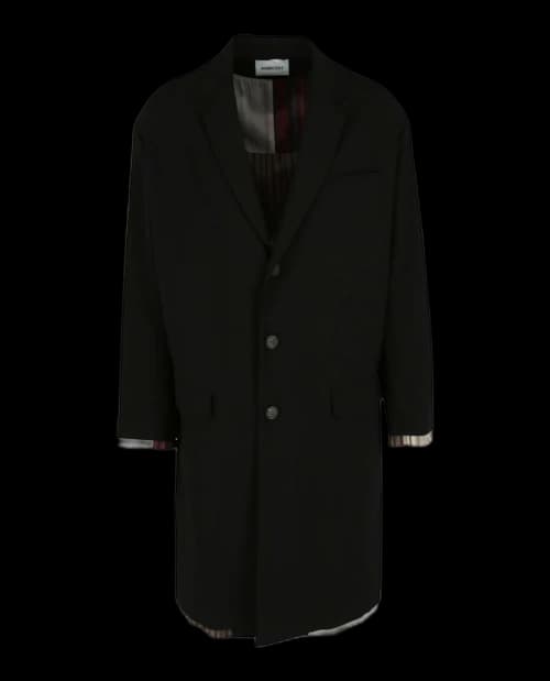 Ambush Reversible Wool Coat Black