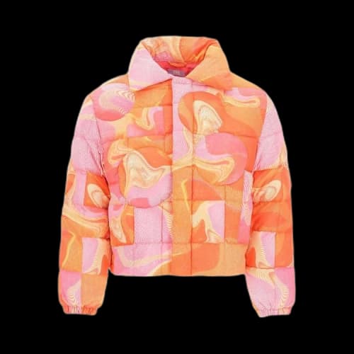 ERL Circle Puffer Jacket 'Pink'