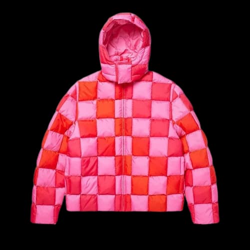 ERL Gradient Puffer Coat 'Pink'
