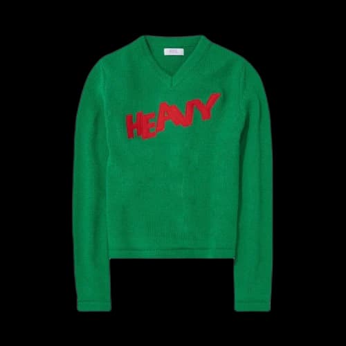 ERL Logo Sweater Knit 'Green'