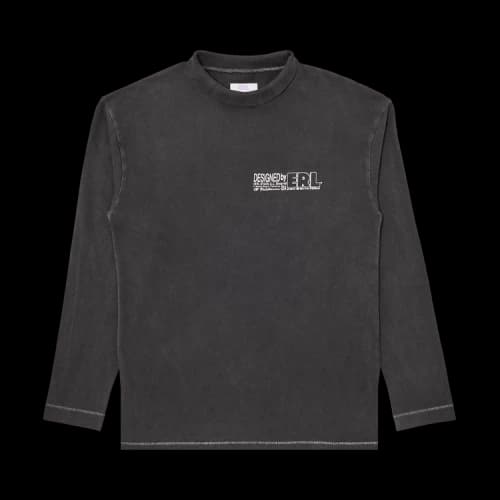 ERL Make Believe Long-Sleeve T-Shirt 'Black'