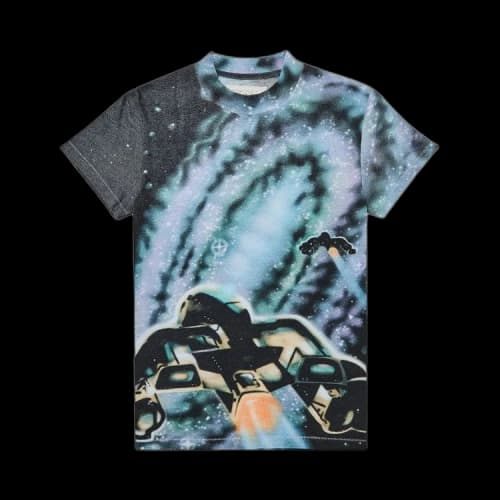 ERL Space Knit Tee 'Space Print'