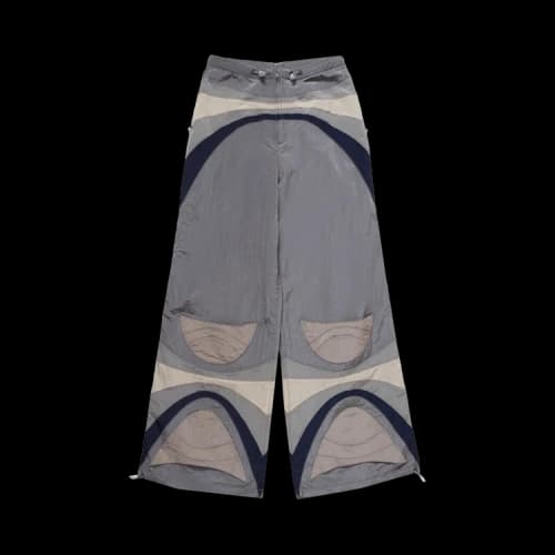 ERL Nylon Rave Pants 'Grey'