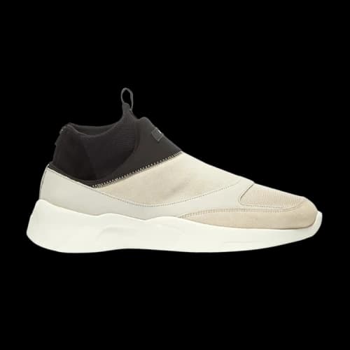 Fear of God Laceless Sock Racer 'Cream Black'