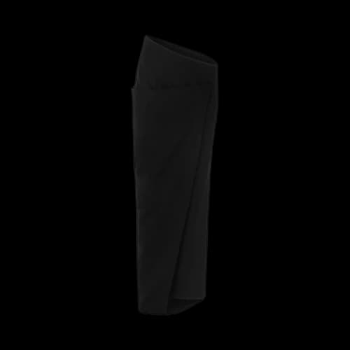 Entire Studios Wrap Skirt 'Black Wool'