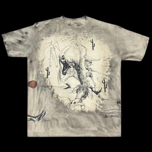 Cactus Jack by Travis Scott x Ralph Steadman Fear T-Shirt 'Multicolor'