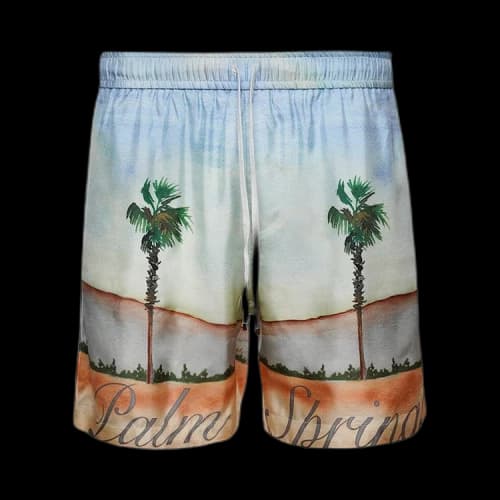 Amiri Dinosaur Silk Shorts (Webster Exclusive) 'Multicolor'