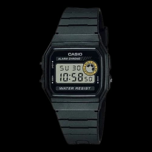 CASIO Quartz Waterproof Sports Mens Black Digital