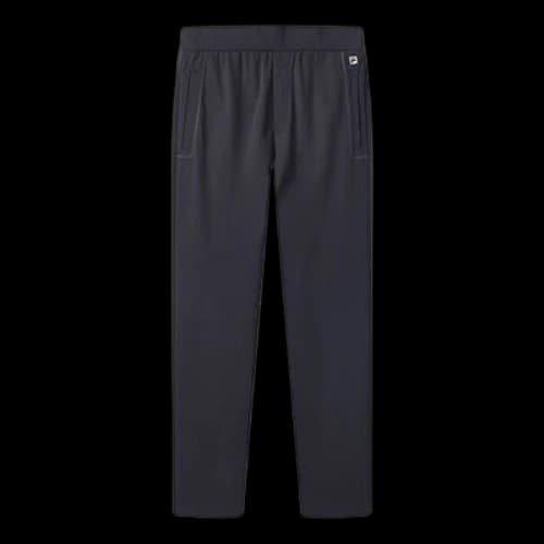 FILA Knit Straight Casual Sports Pants Blue