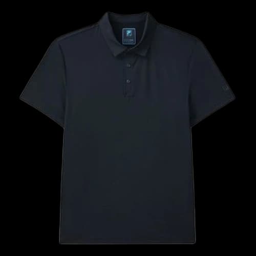 FILA Casual Breathable Short Sleeve Polo Shirt Blue