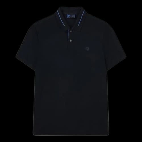FILA Logo Short Sleeve Polo Men's Blue