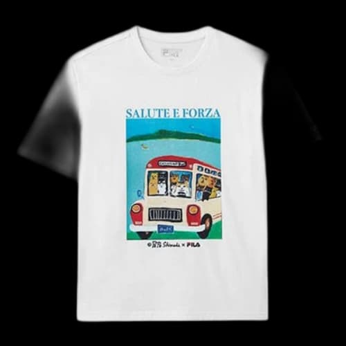 FILA x Pepe Shimada Crewneck Tee Men's White