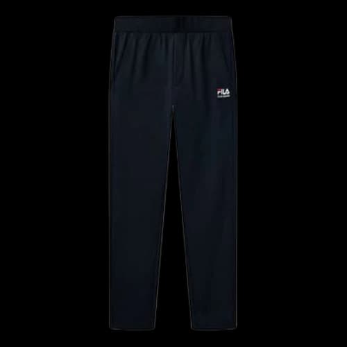 FILA Thin and light Breathable Straight Knit Sports Pants Blue
