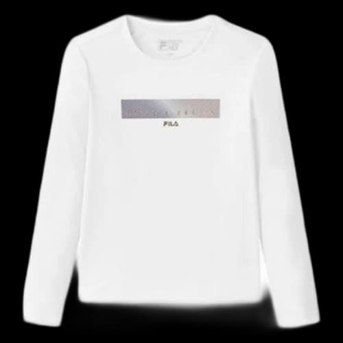 FILA Casual Sports Long Sleeves Tee 'White' (Women's)