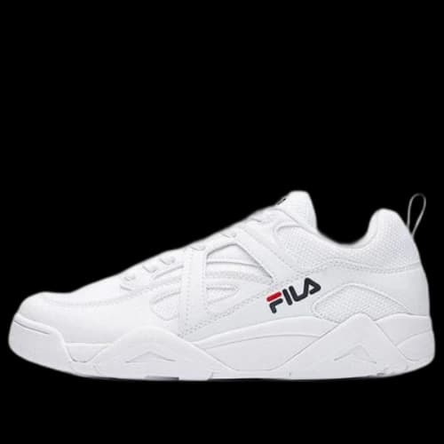 FILA Cage Knit Low Low Tops White