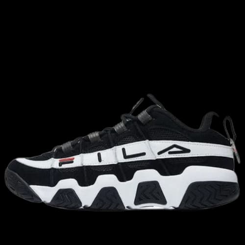 FILA Barricade Low 'Black White'