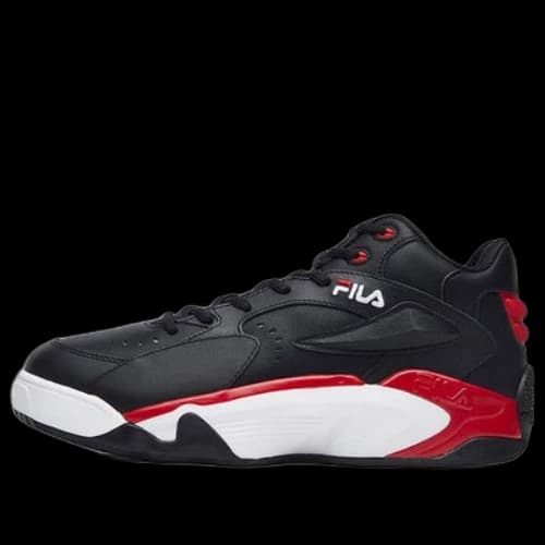 FILA Jamball Mid Mid Baeketball Shoes Black/Red/White