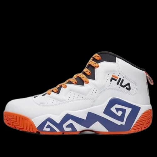 FILA MB 1 High Baeketball Shoes Black/White