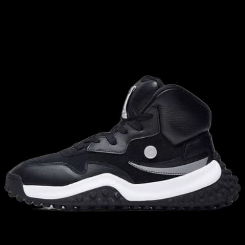 MIHARA x FILA FM-2 High Running Shoes Black/White