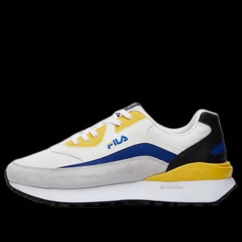 FILA Jogger Low-Top White/Grey/Yellow