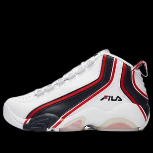 FILA Forward Mid Tops White Blue