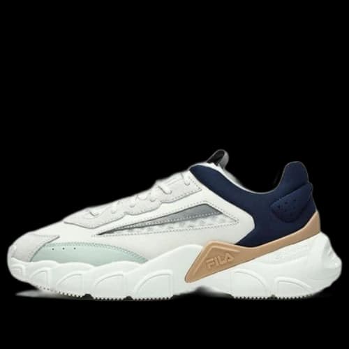 FILA Fashion Sneakers Low-Top Running Shoes White/Blue