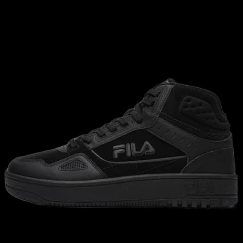 FILA High Top Retro Basketball Shoes Black
