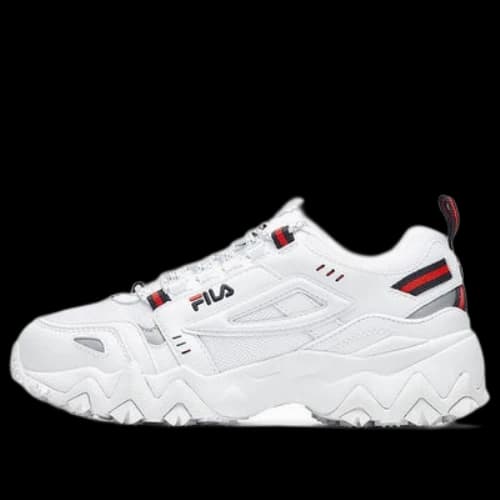 FILA Oakmont Low Running Shoes White/Black/Red (Women's)