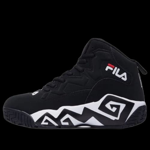FILA MB1 High Top Basketball Shoes Black (Women's)