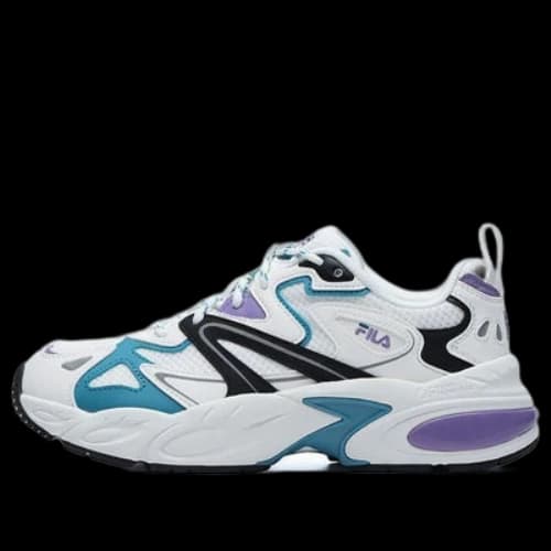 FILA Hertitage Low-Top White/Purple (Women's)