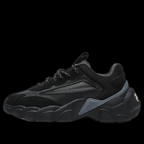 FILA Fashion Sneakers Low-Top Grey/Black (Women's)
