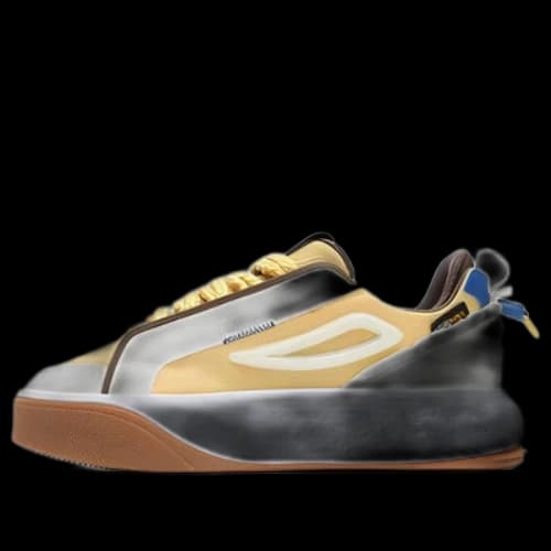 FILA Court Deluxe Low 'White Brown Yellow' (Women's)