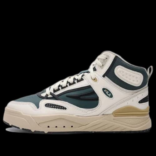 FILA High-Top Sneakers 'White Green' (Women's)