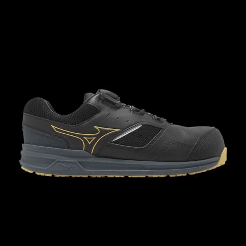 Mizuno Prime Fit LS 2 51L Wide BOA 'Black Yellow'