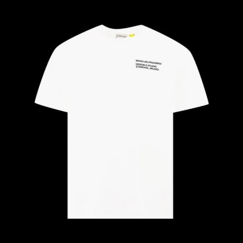 Moncler Genius x Fragment Hiroshi Fujiwara Fragment Staff T-Shirt 'White'