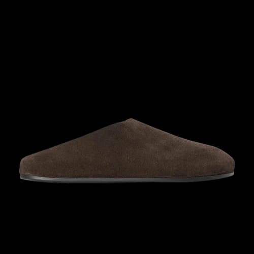 The Row Hudson Mule 'Lacquer Brown'