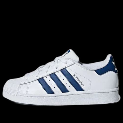 (PS) adidas originals Superstar 'White Navy'
