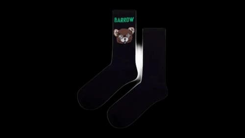Barrow Basic Logo Socks Black