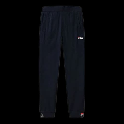 FILA Logo Knit Sports Pants/Trousers/Joggers Navy Blue
