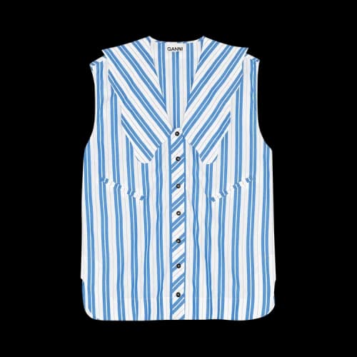 GANNI Stripe Top 'Daphne'