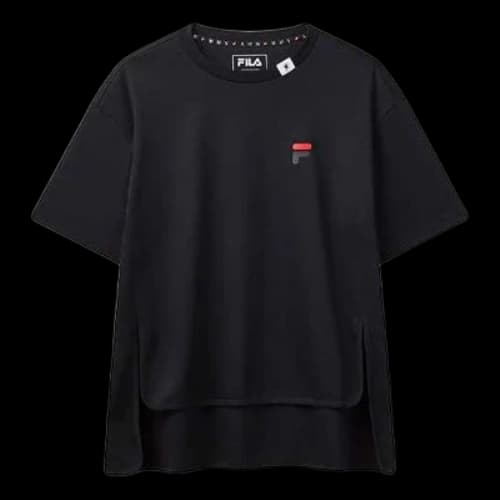 FILA x MIHARA YASUHIRO/ Mihara Yasuhiro Printing Logo Short Sleeve Navy Blue T-Shirt (Women's)