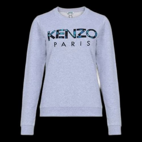 KENZO Letter Printing Sweatshirt Grey